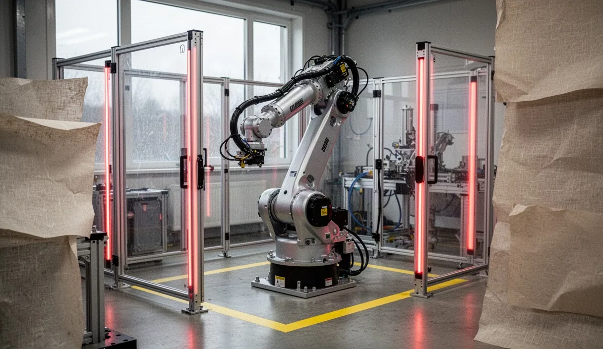 Robotkarok biztonsági zónáinak méretezési szempontjai